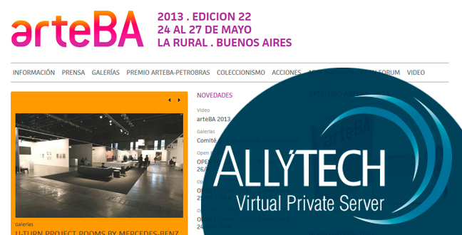 arteBA aloja su sitio en nuestros VPS por tercer año consecutivo